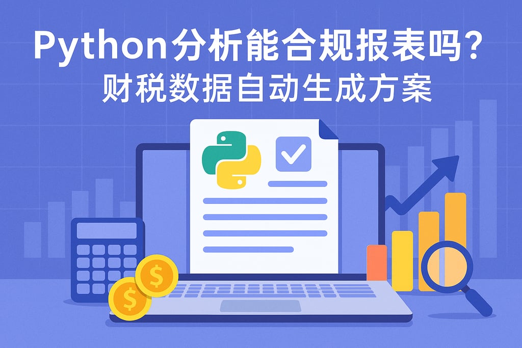 Python分析能做合规报表吗？财税数据自动生成方案