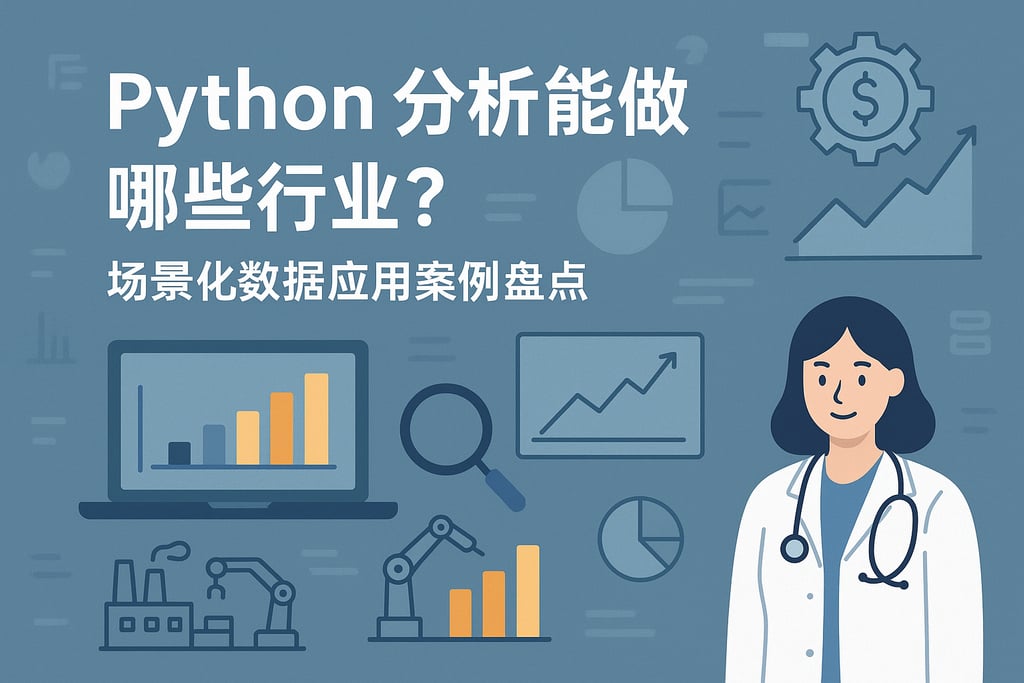 Python分析能做哪些行业？场景化数据应用案例盘点