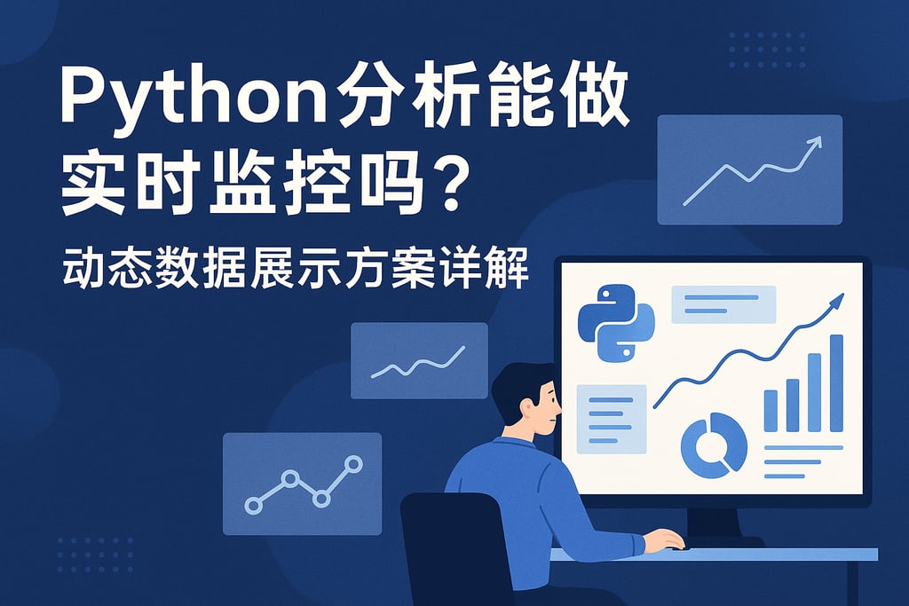 Python分析能做实时监控吗？动态数据展示方案详解