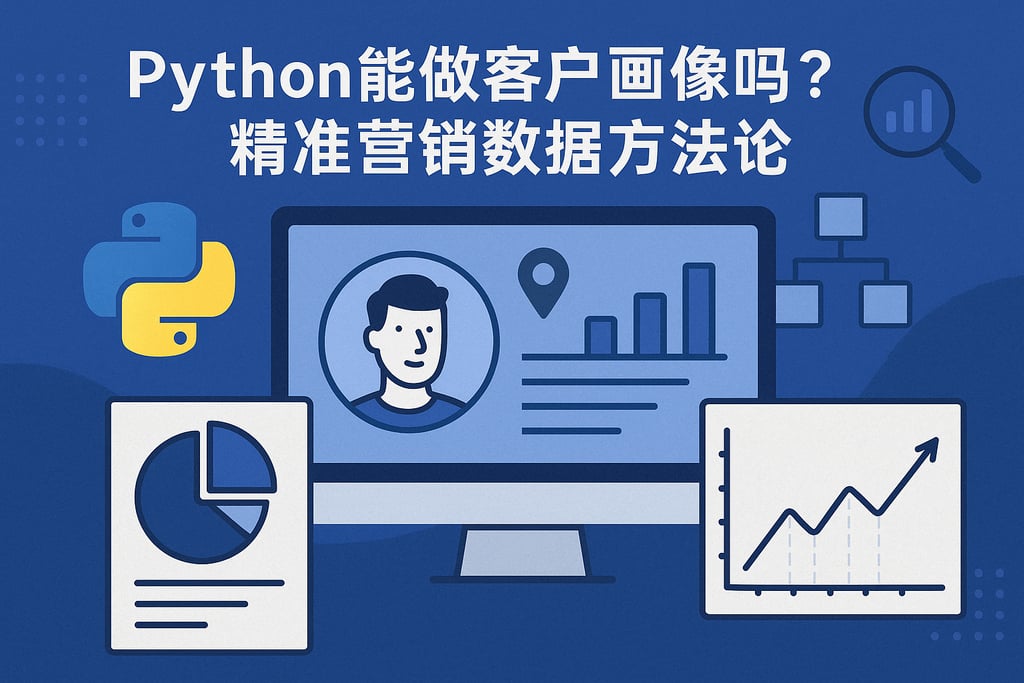 Python分析能做客户画像吗？精准营销数据方法论