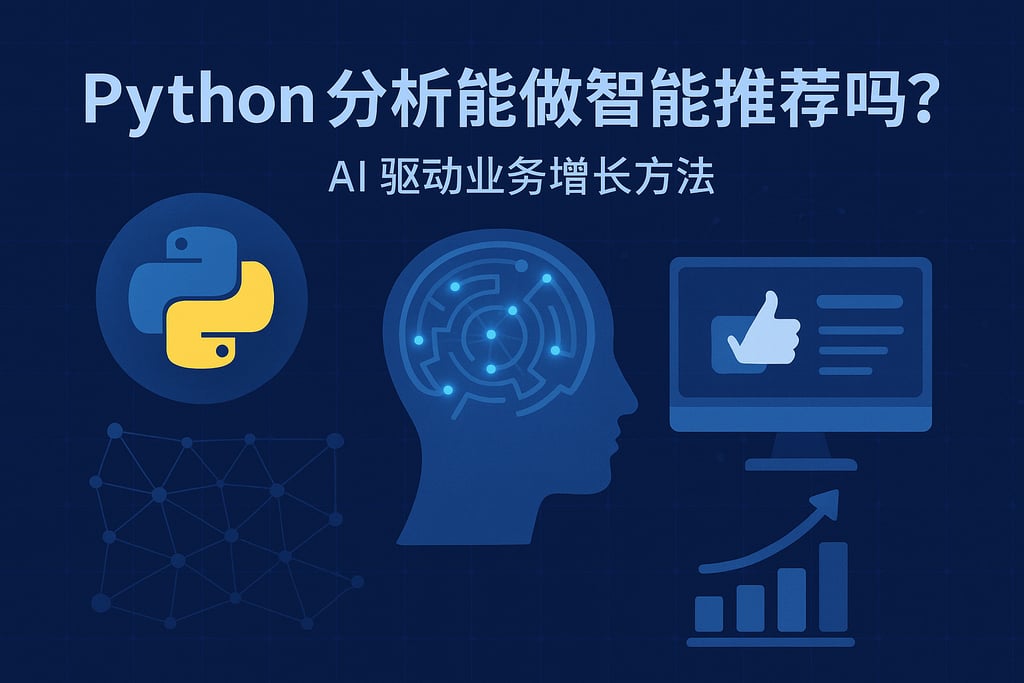 Python分析能做智能推荐吗？AI驱动业务增长方法