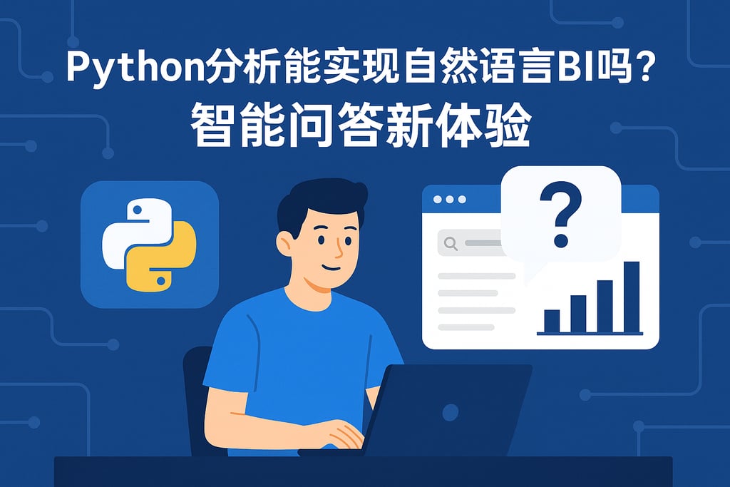 Python分析能实现自然语言BI吗？智能问答新体验