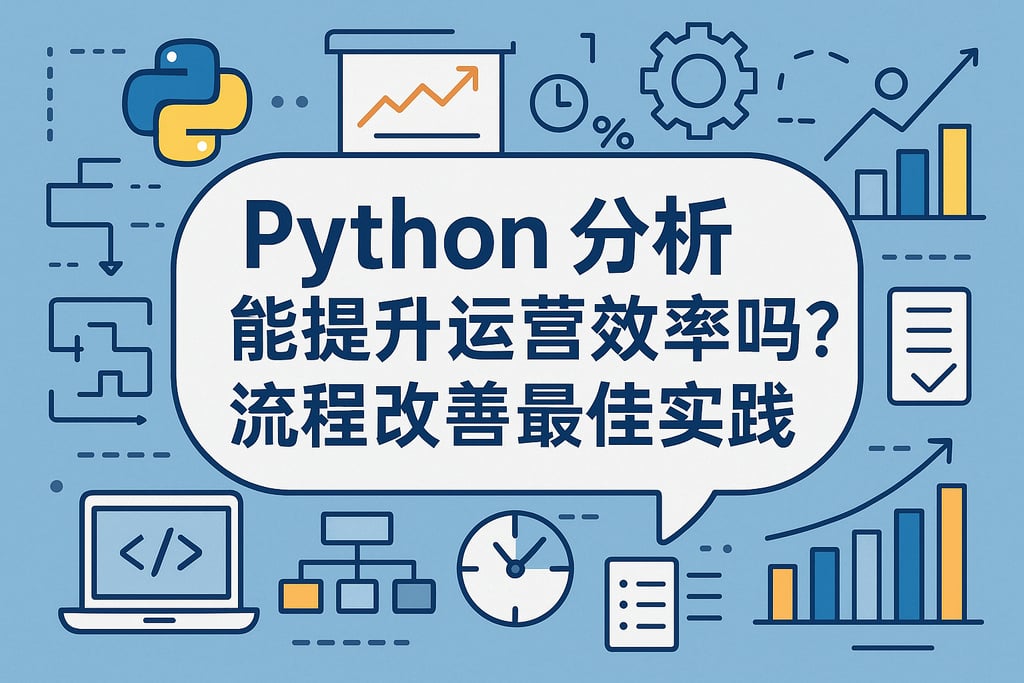 Python分析能提升运营效率吗？流程改善最佳实践
