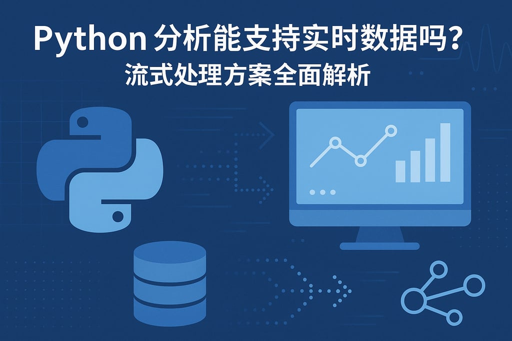 Python分析能支持实时数据吗？流式处理方案全面解析