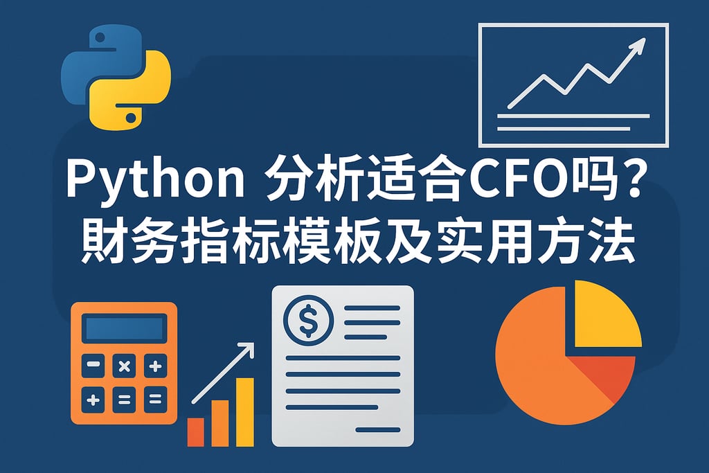 Python分析适合CFO吗？财务指标模板及实用方法
