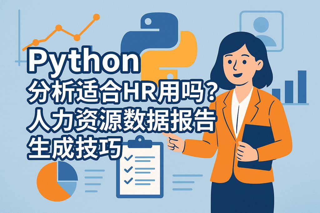 Python分析适合HR用吗？人力资源数据报告生成技巧