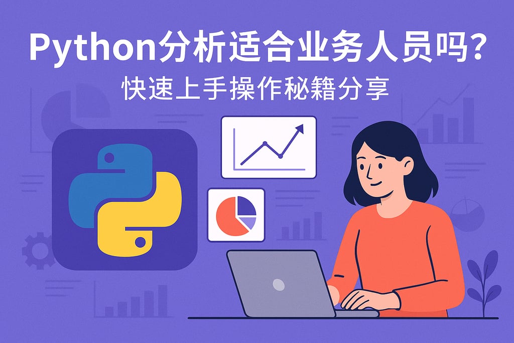 Python分析适合业务人员吗？快速上手操作秘籍分享