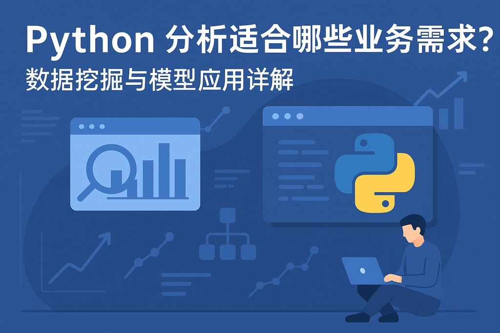 Python分析适合哪些业务需求？数据挖掘与模型应用详解