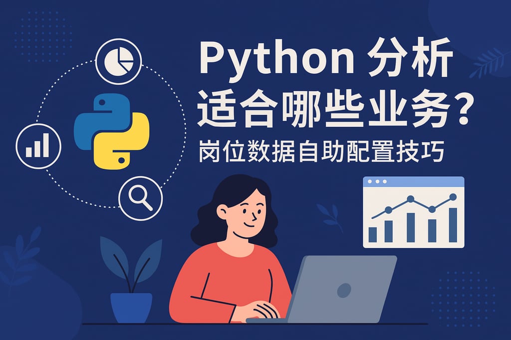 Python分析适合哪些业务？岗位数据自助配置技巧