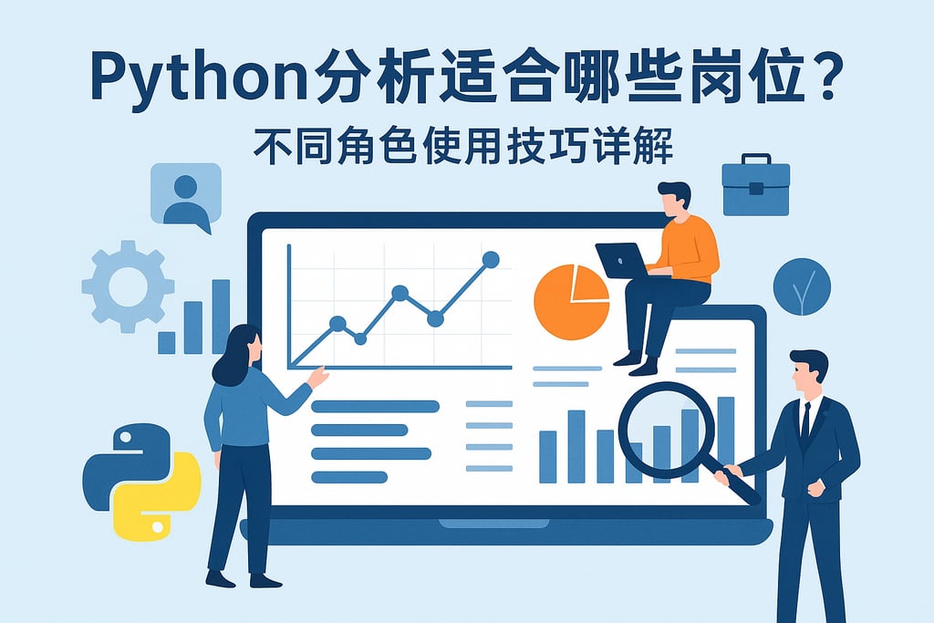 Python分析适合哪些岗位？不同角色使用技巧详解