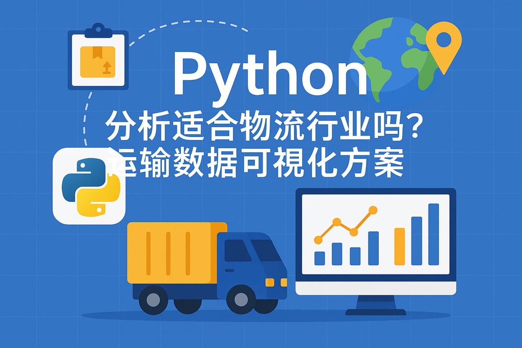 Python分析适合物流行业吗？运输数据可视化方案