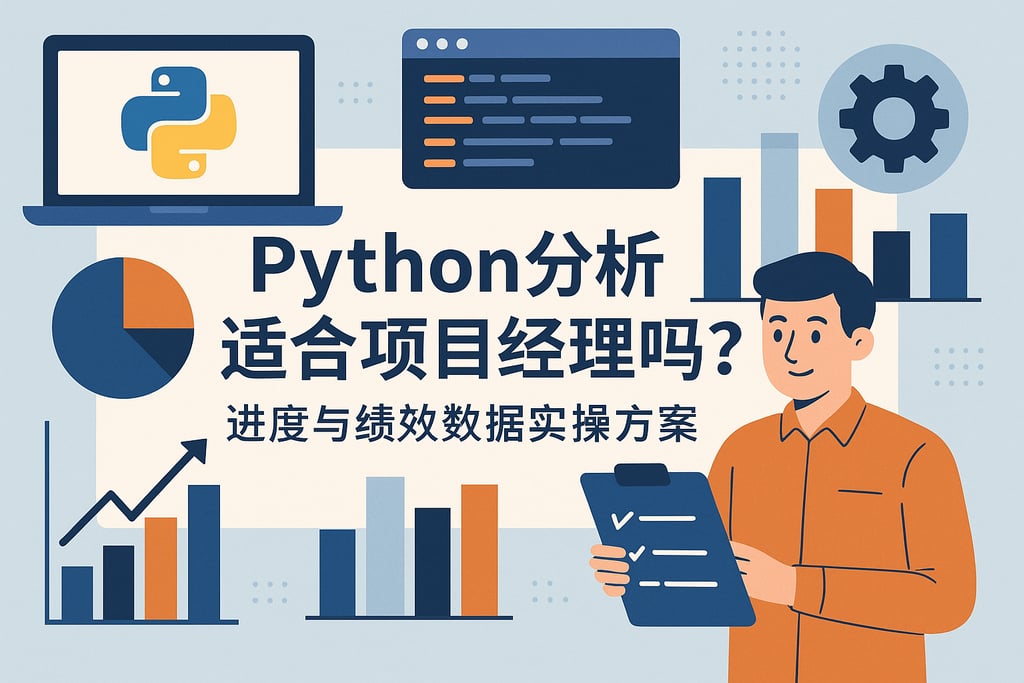 Python分析适合项目经理吗？进度与绩效数据实操方案