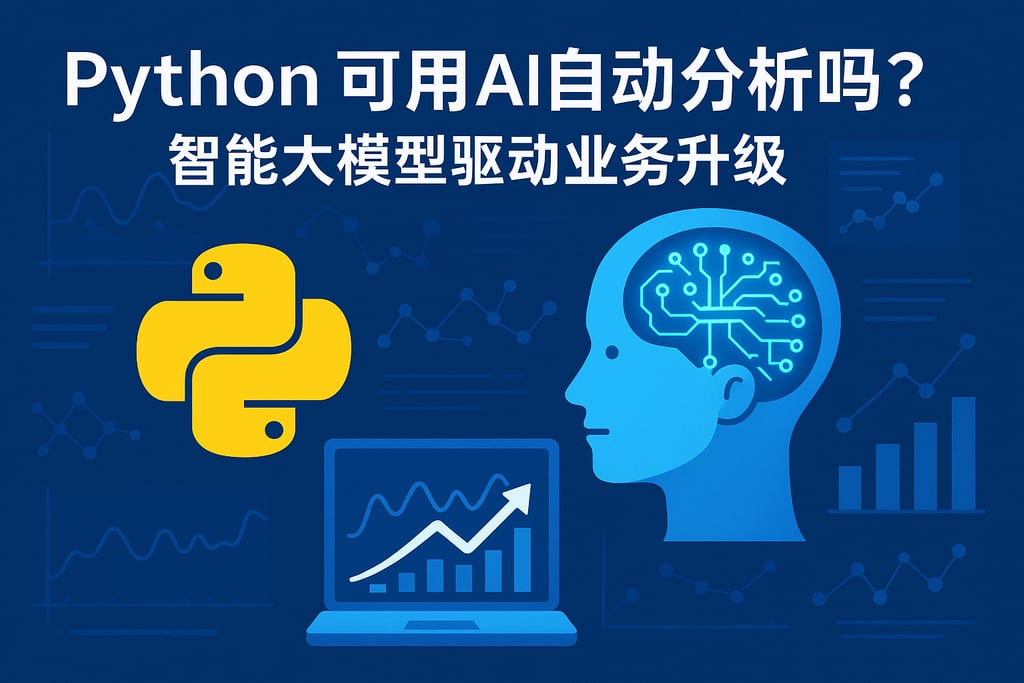 Python可用AI自动分析吗？智能大模型驱动业务升级