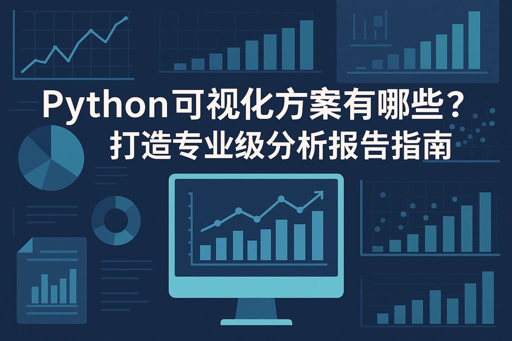 Python可视化方案有哪些？打造专业级分析报告指南