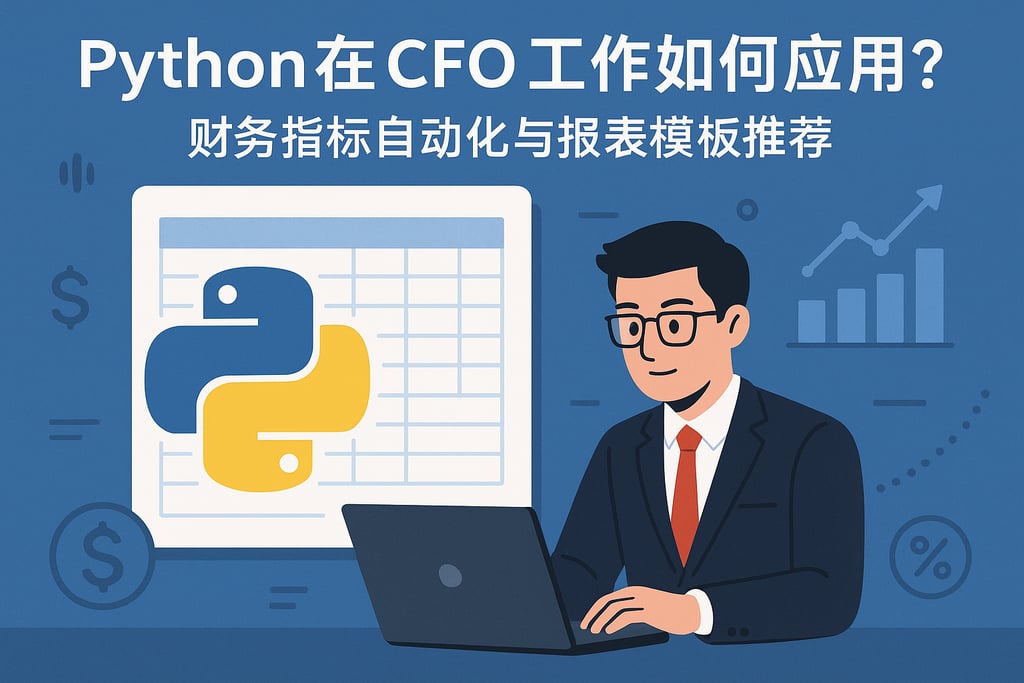 Python在CFO工作如何应用？财务指标自动化与报表模板推荐