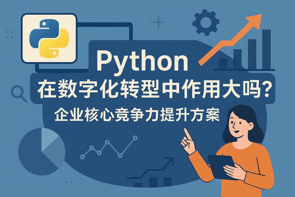 Python在数字化转型中作用大吗？企业核心竞争力提升方案
