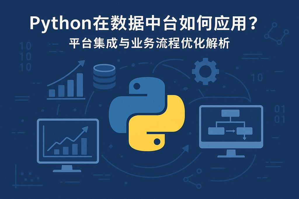 Python在数据中台如何应用？平台集成与业务流程优化解析