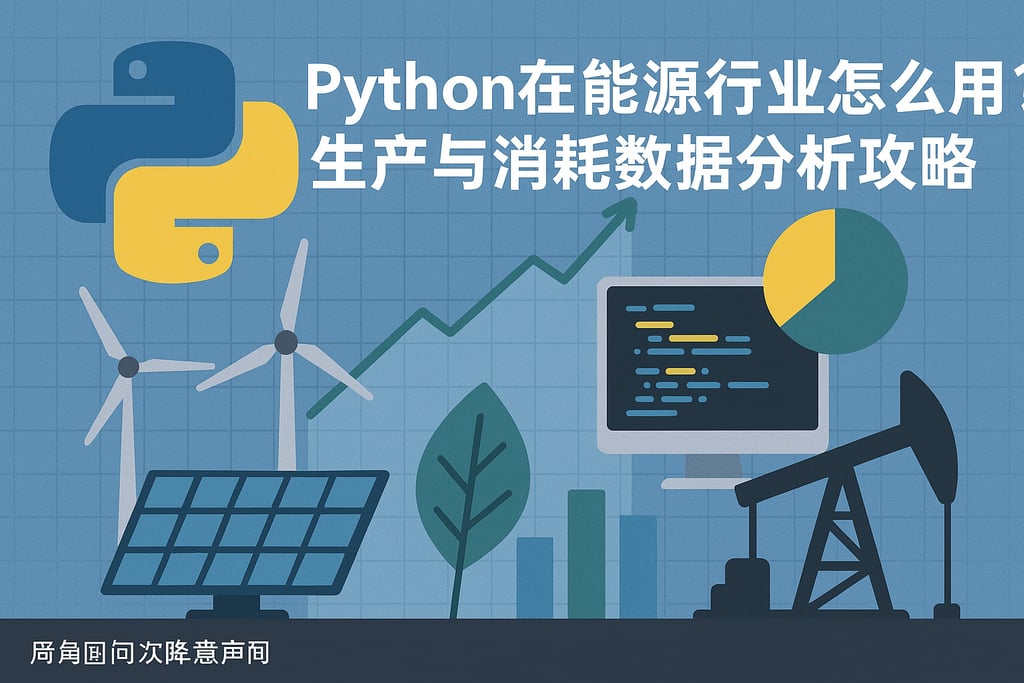 Python在能源行业怎么用？生产与消耗数据分析攻略