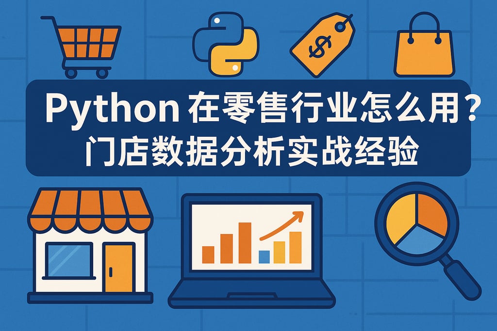 Python在零售行业怎么用？门店数据分析实战经验