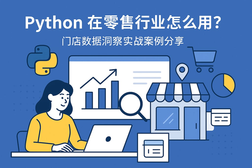 Python在零售行业怎么用？门店数据洞察实战案例分享