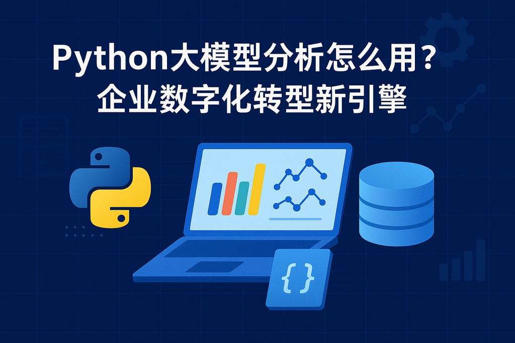 Python大模型分析怎么用？企业数字化转型新引擎