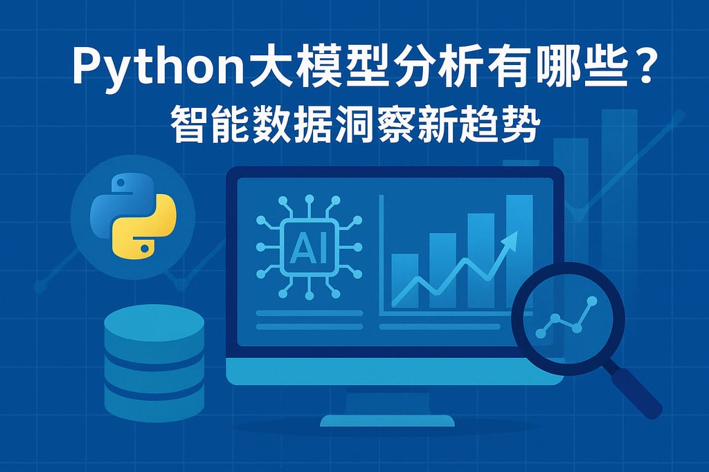 Python大模型分析有哪些优势？智能数据洞察新趋势