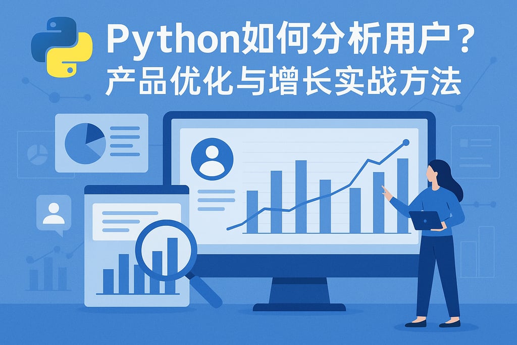 Python如何分析用户数据？产品优化与增长实战方法