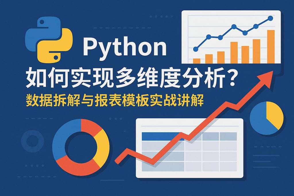 Python如何实现多维度分析？数据拆解与报表模板实战讲解