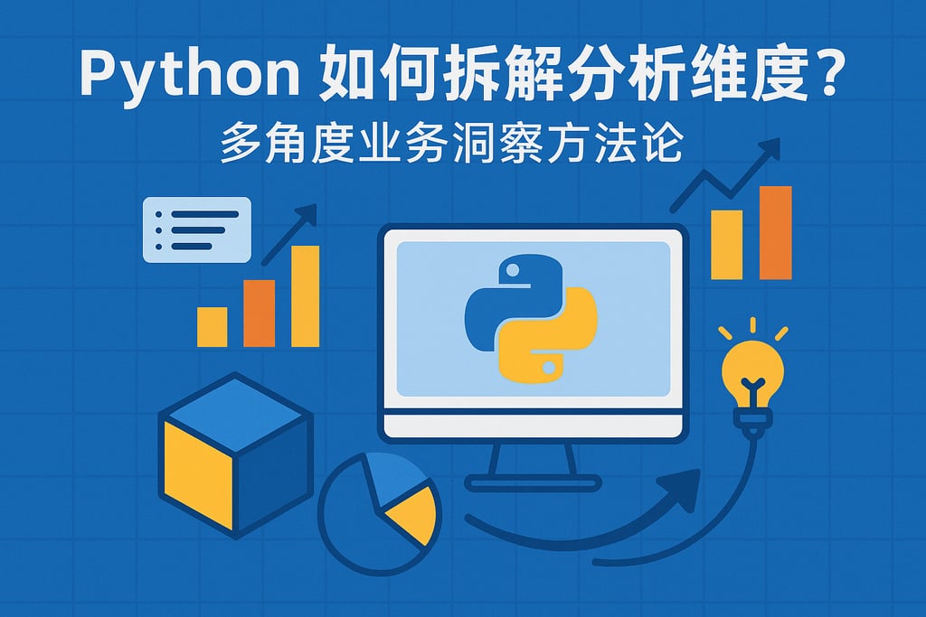 Python如何拆解分析维度？多角度业务洞察方法论
