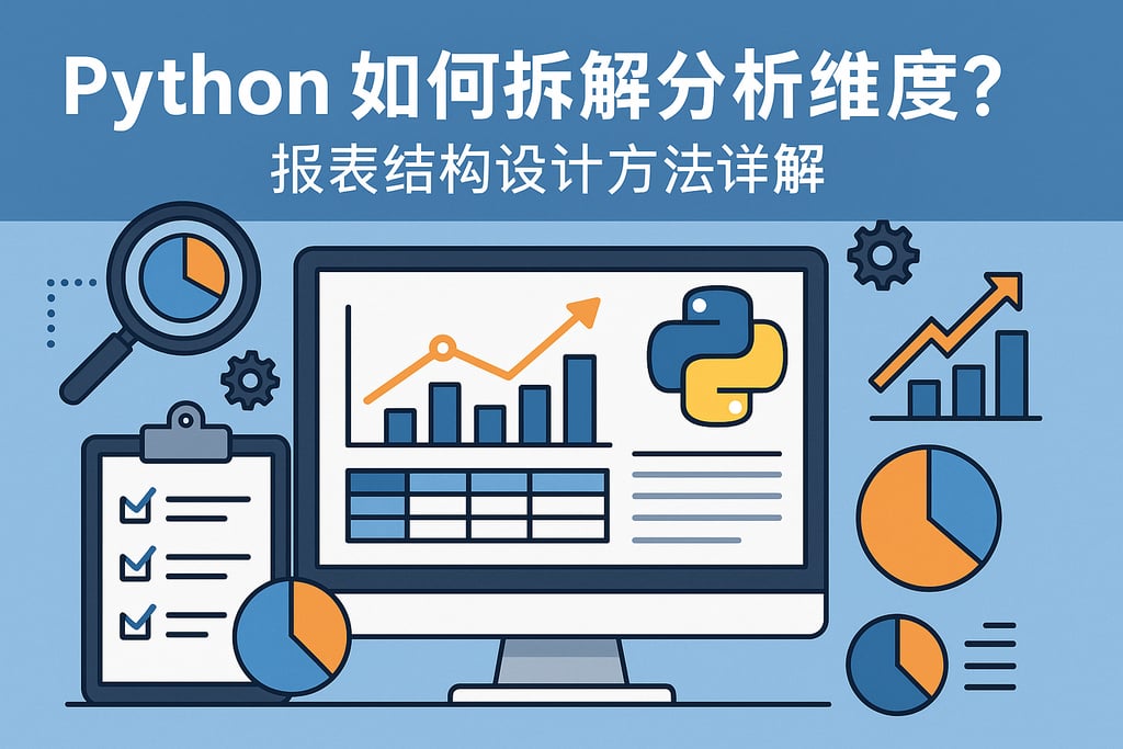 Python如何拆解分析维度？报表结构设计方法详解