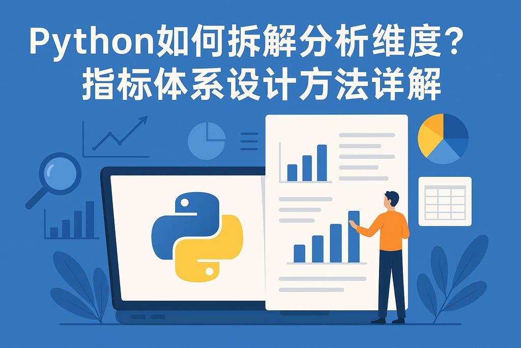 Python如何拆解分析维度？指标体系设计方法详解