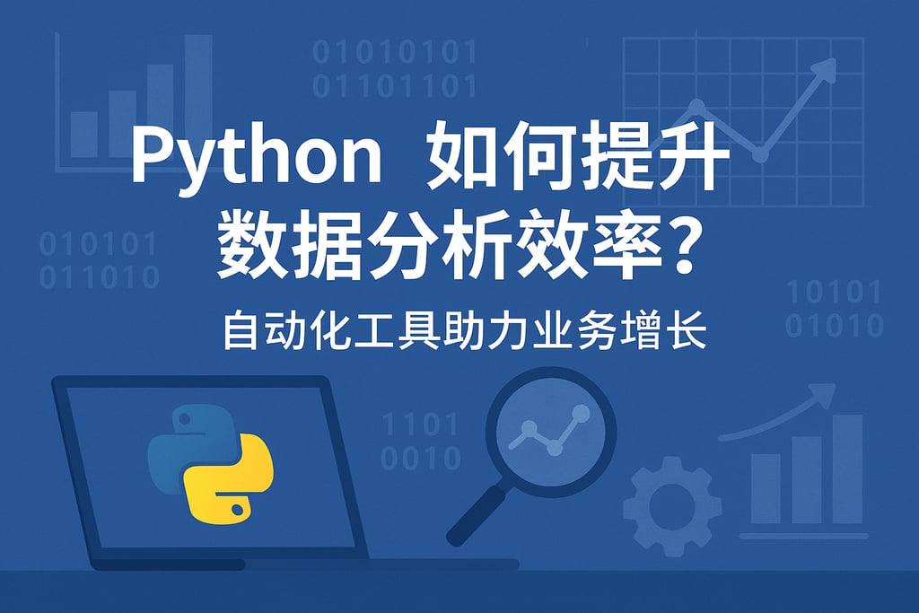 Python如何提升数据分析效率？自动化工具助力业务增长