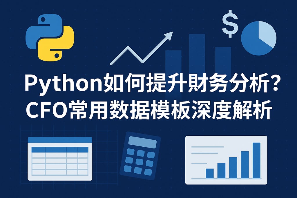 Python如何提升财务分析？CFO常用数据模板深度解析