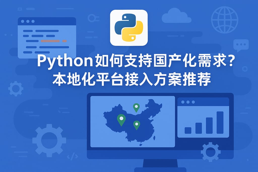 Python如何支持国产化需求？本地化平台接入方案推荐