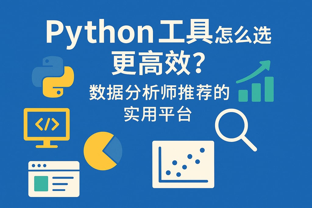 Python工具怎么选更高效？数据分析师推荐的实用平台