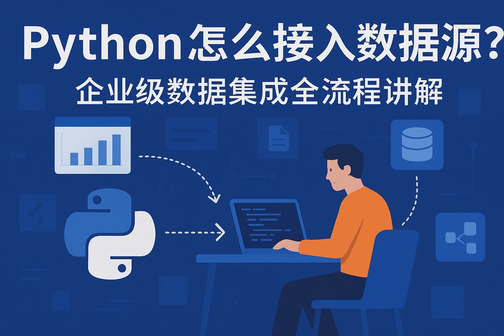 Python怎么接入数据源？企业级数据集成全流程讲解