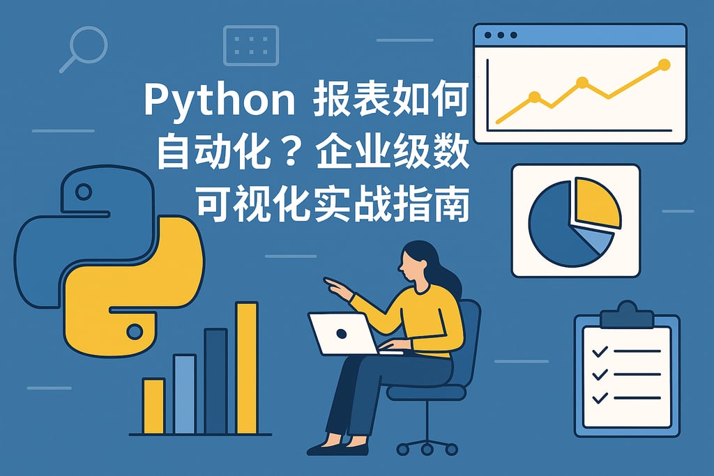 Python报表如何自动化？企业级数据可视化实战指南