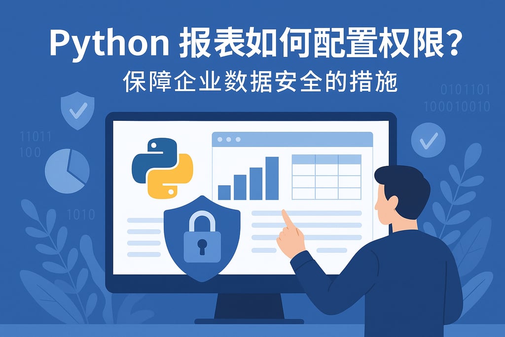 Python报表如何配置权限？保障企业数据安全的措施