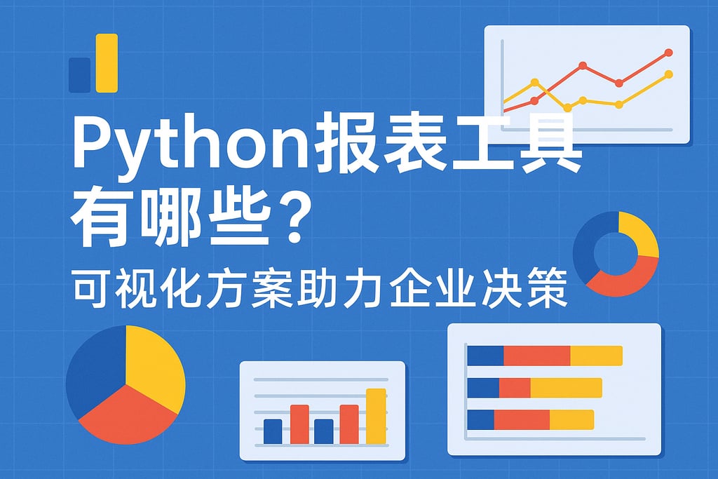 Python报表工具有哪些？可视化方案助力企业决策