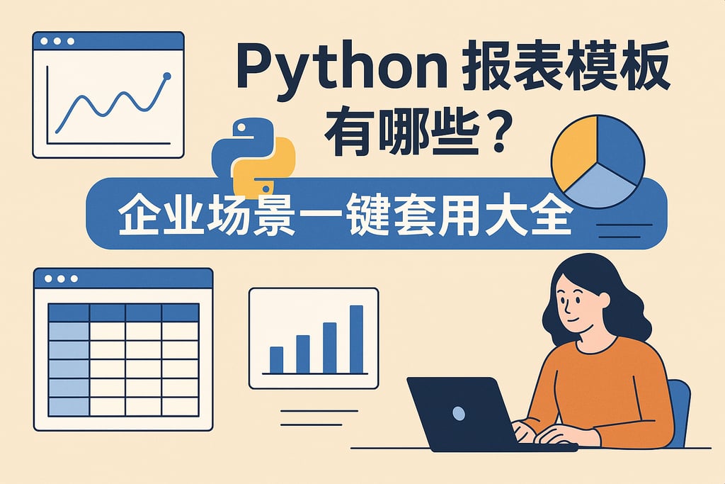 Python报表模板有哪些？企业场景一键套用大全