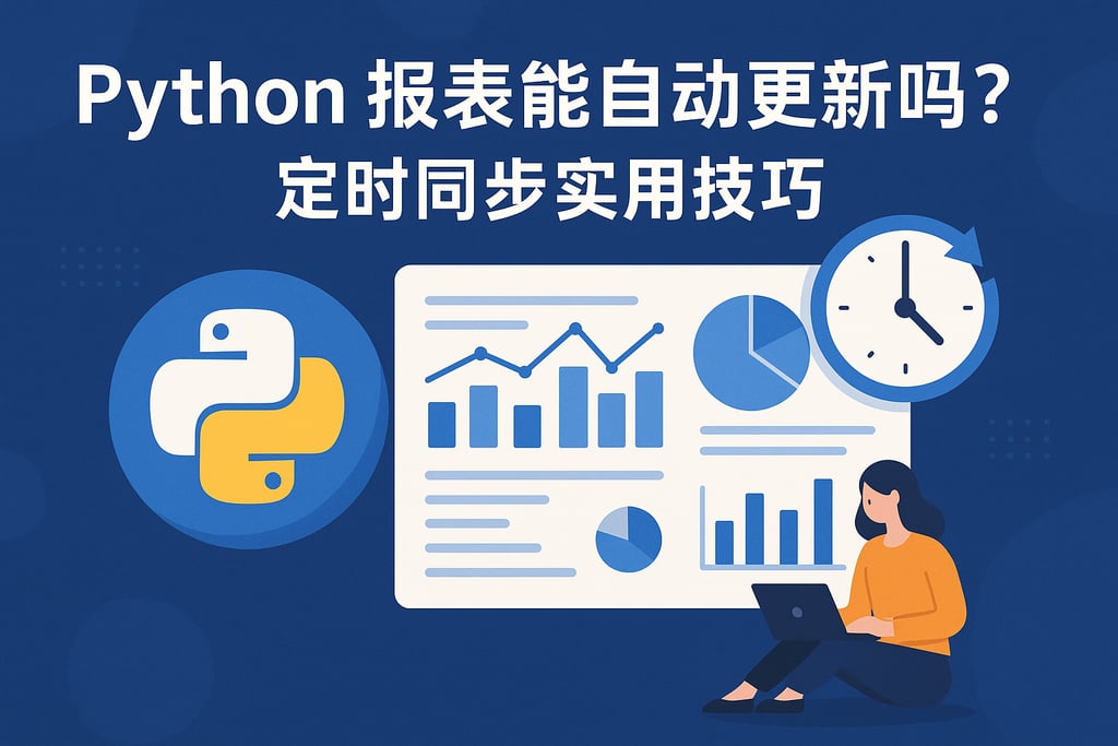 Python报表能自动更新吗？定时同步实用技巧
