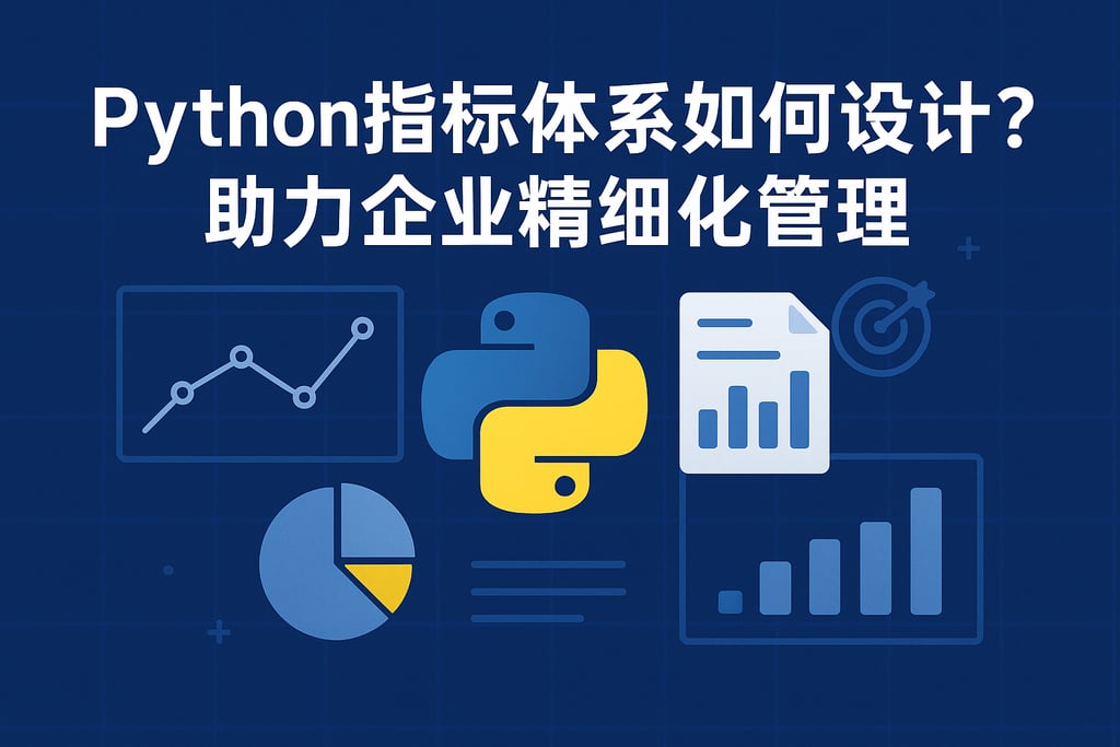Python指标体系如何设计？助力企业精细化管理