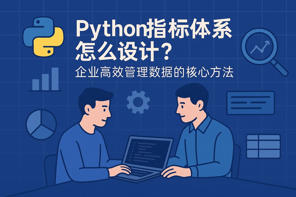 Python指标体系怎么设计？企业高效管理数据的核心方法