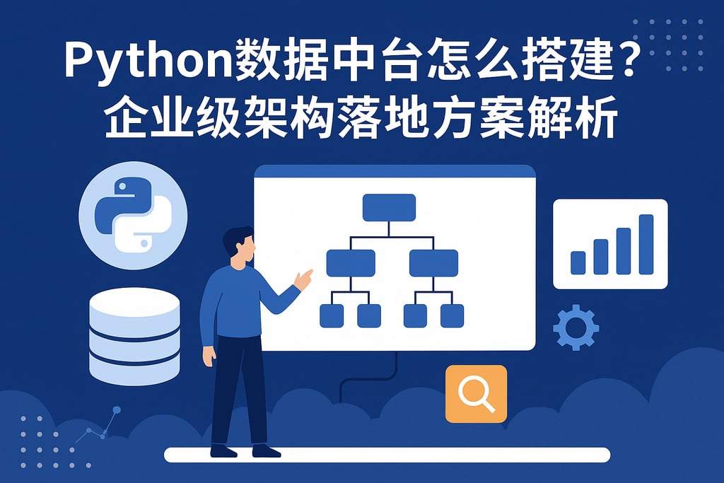 Python数据中台怎么搭建？企业级架构落地方案解析