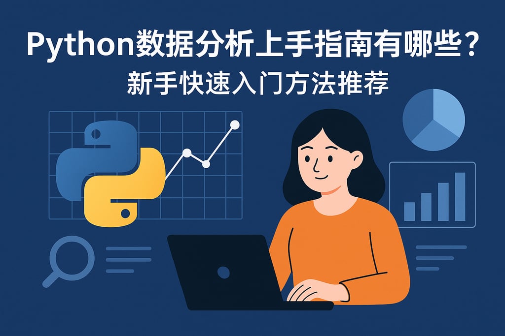 Python数据分析上手指南有哪些？新手快速入门方法推荐
