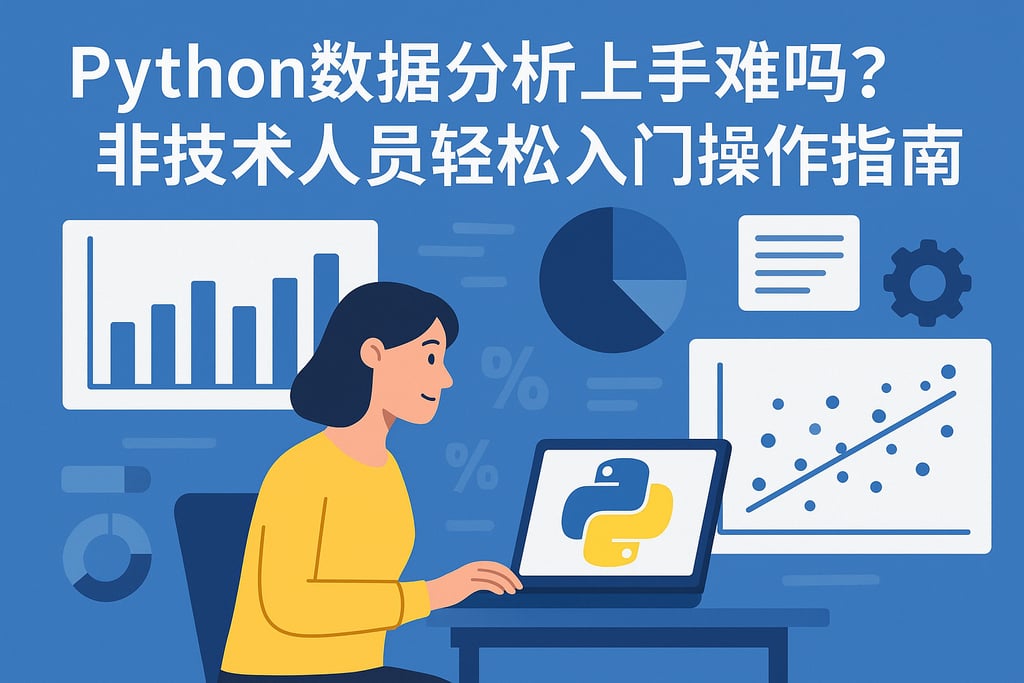 Python数据分析上手难吗？非技术人员轻松入门操作指南