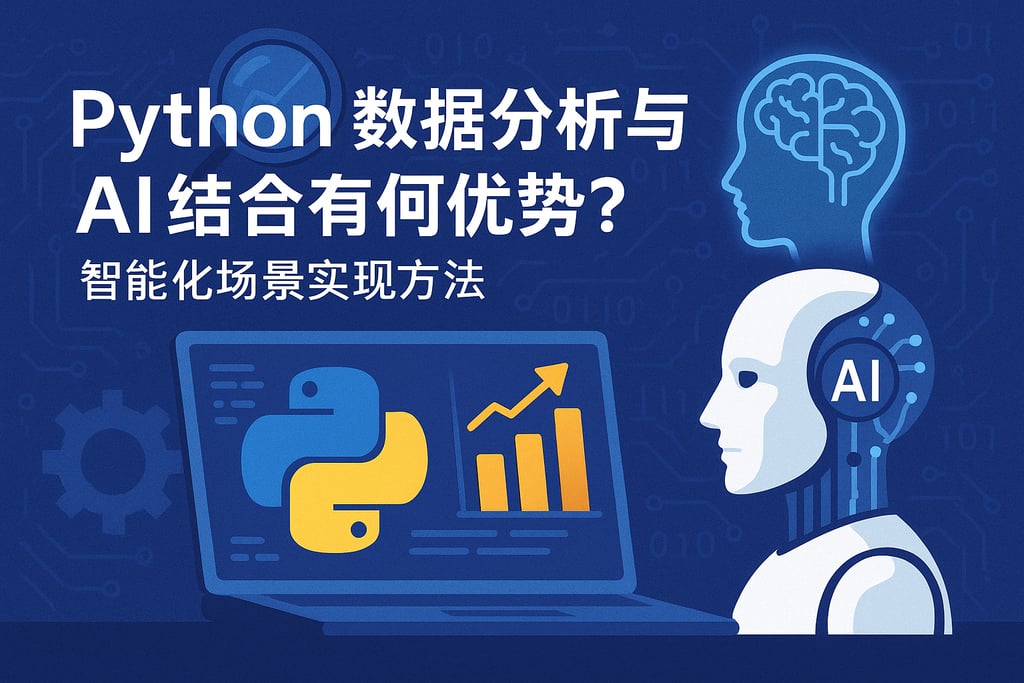 Python数据分析与AI结合有何优势？智能化场景实现方法