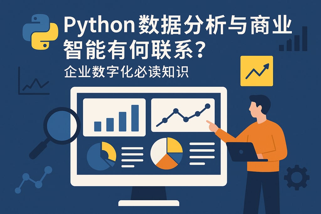 Python数据分析与商业智能有何联系？企业数字化必读知识
