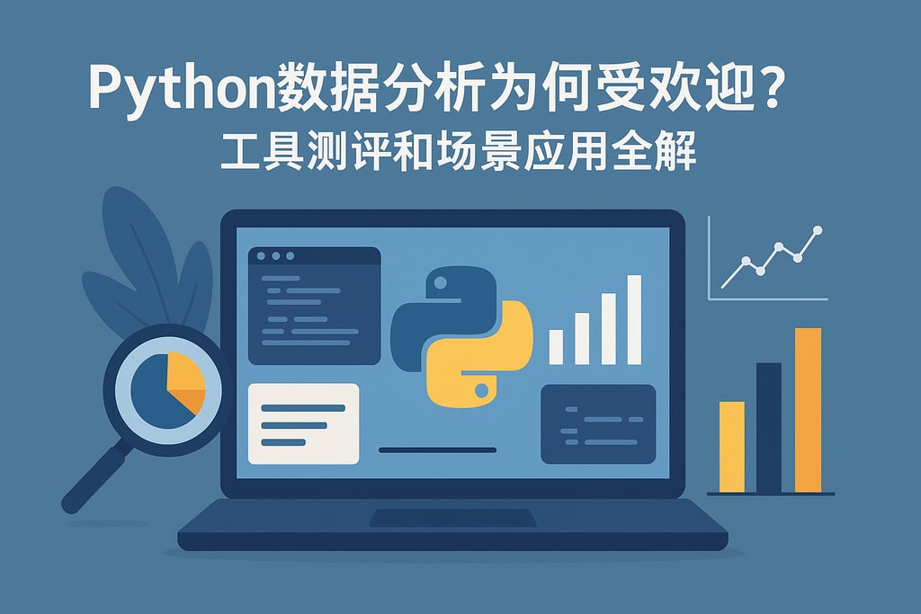 Python数据分析为何受欢迎？工具测评和场景应用全解
