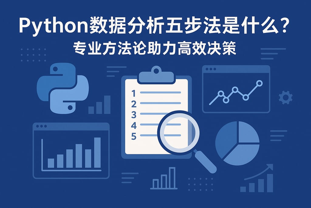 Python数据分析五步法是什么？专业方法论助力高效决策